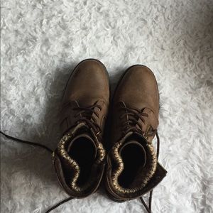 Brown boots